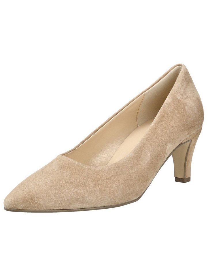 Gabor Pumps Veloursleder Pumps (beige)