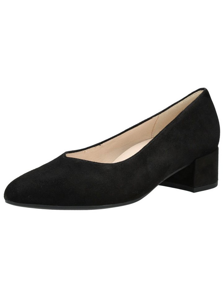 Gabor Pumps Veloursleder Pumps (schwarz)