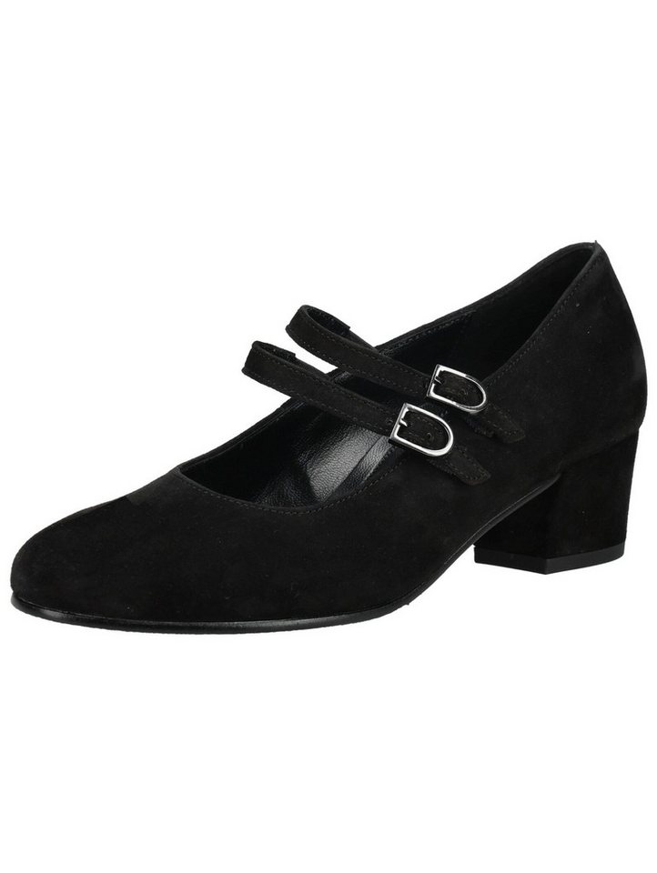 Gabor Pumps Veloursleder Pumps (schwarz)