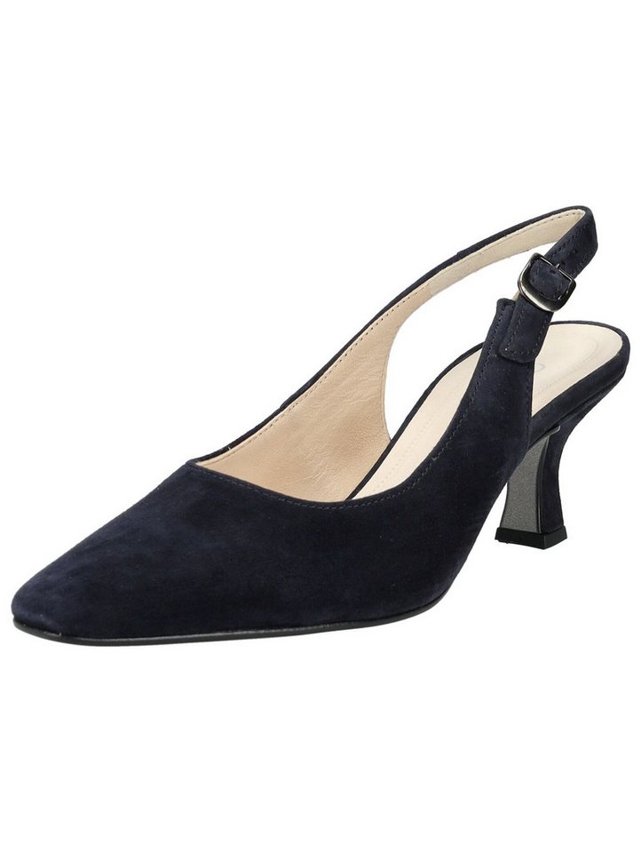 Gabor Pumps Veloursleder Slingpumps (blau)