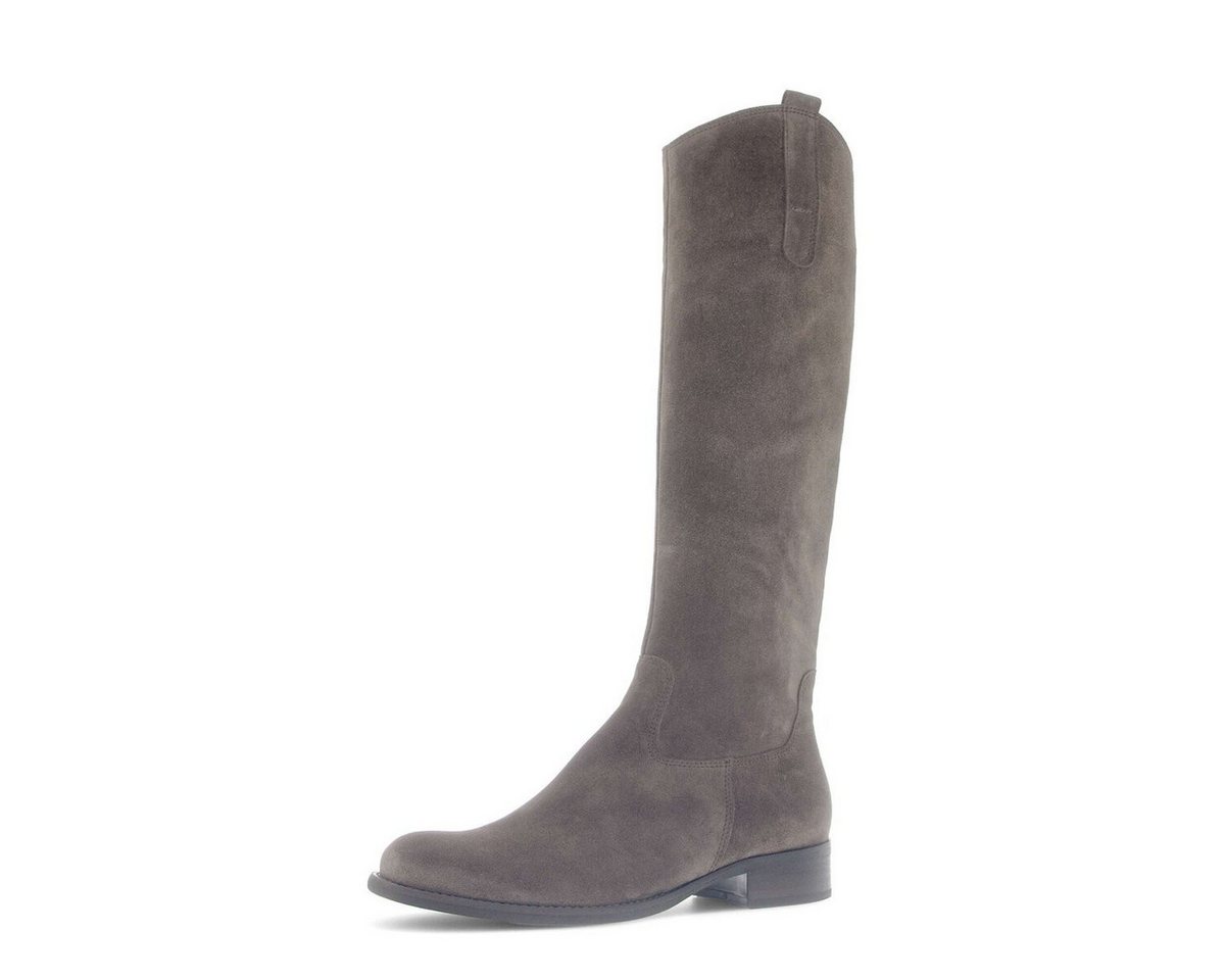 Gabor Reiterstiefel Rauleder Reitstiefel (braun)