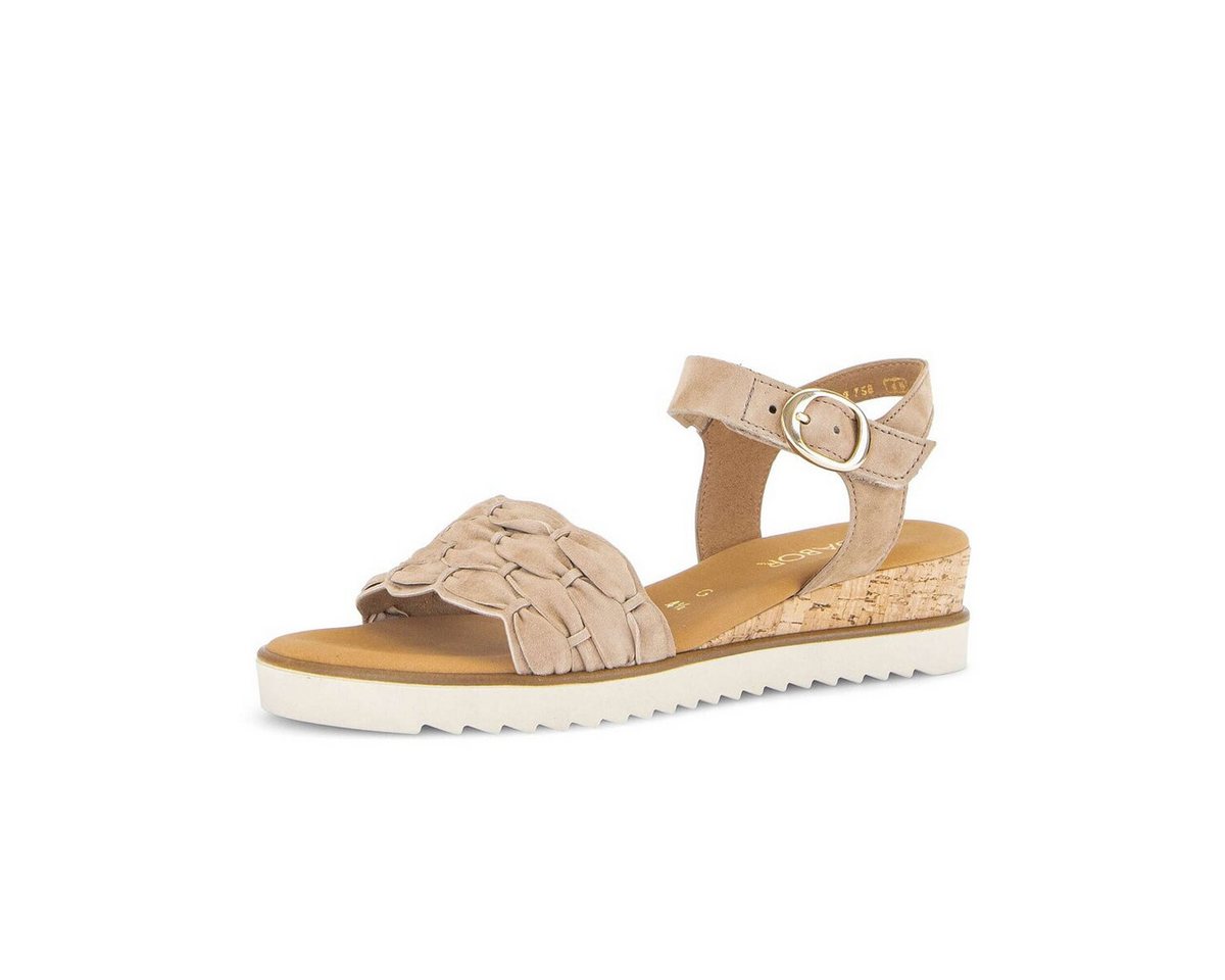 Gabor Riemchensandale Riemchensandale (beige)