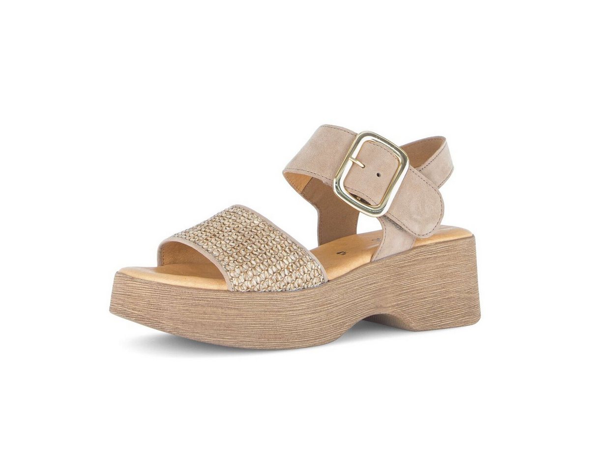Gabor Riemchensandale Riemchensandale (beige)