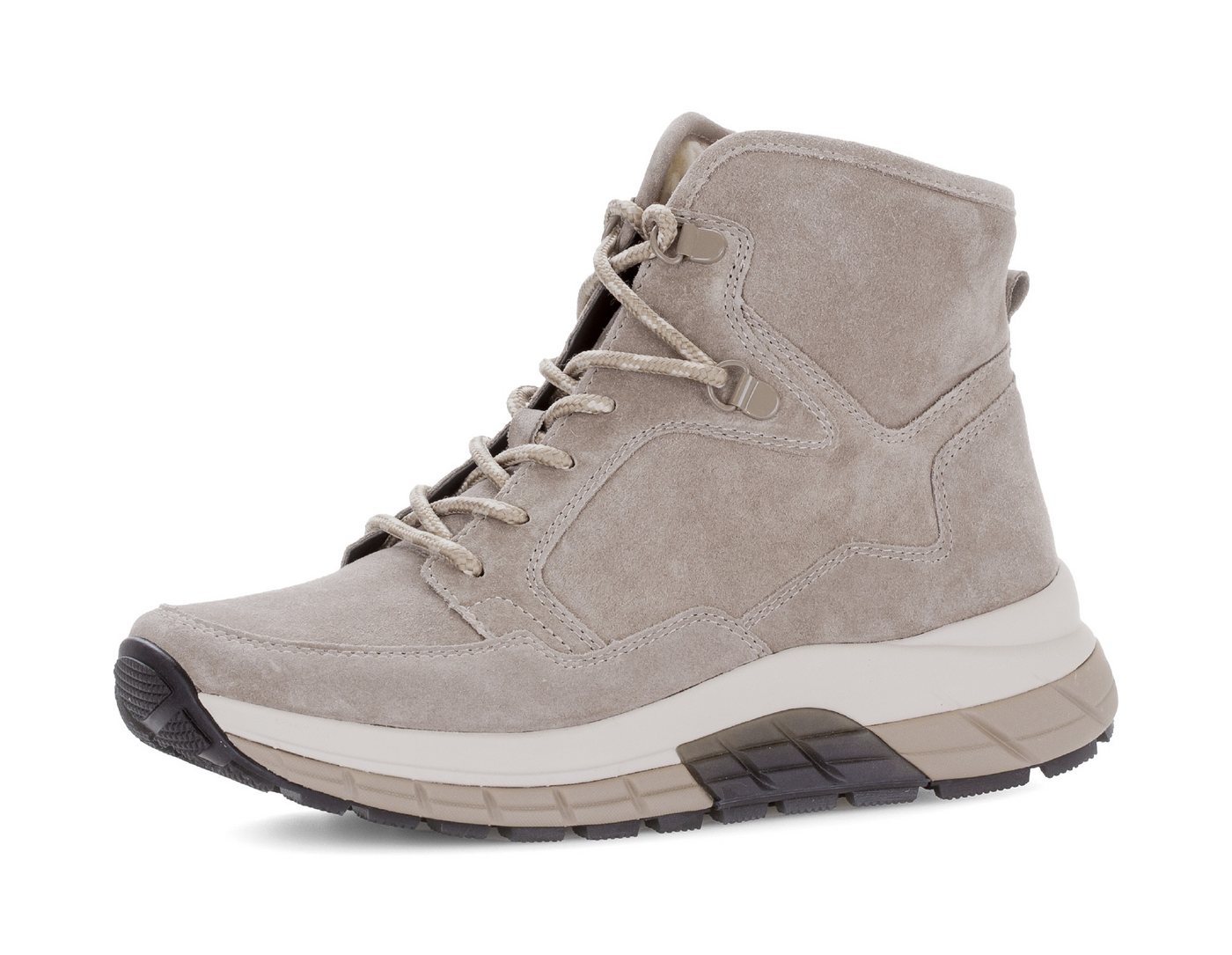 Gabor Rollingsoft Schnürboots, Keilabsatz, Stiefelette, mit Haken, im Bergsteiger-Look