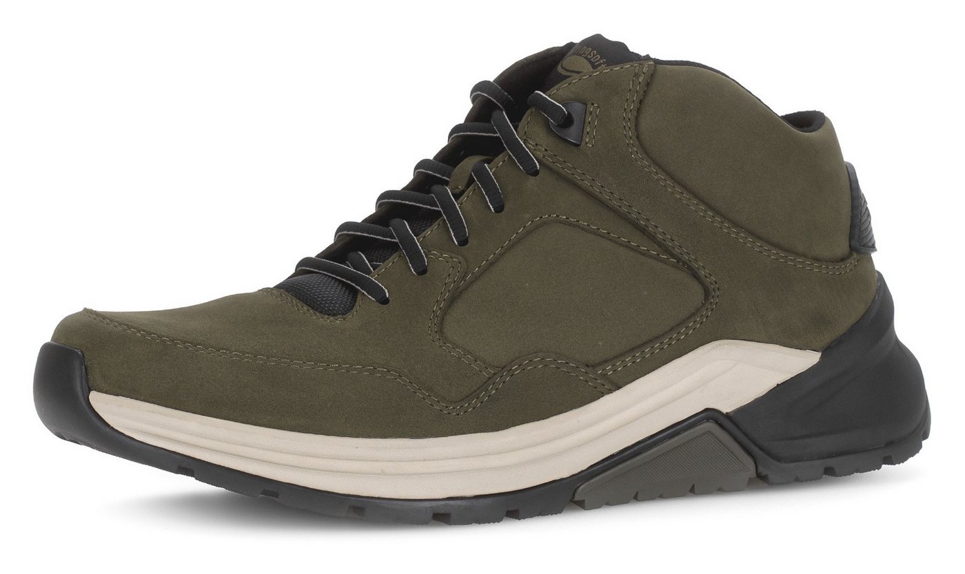 Gabor Rollingsoft Sneaker, Freizeitschuh, Halbschuh, Schnürer in Bequemweite G (weit)