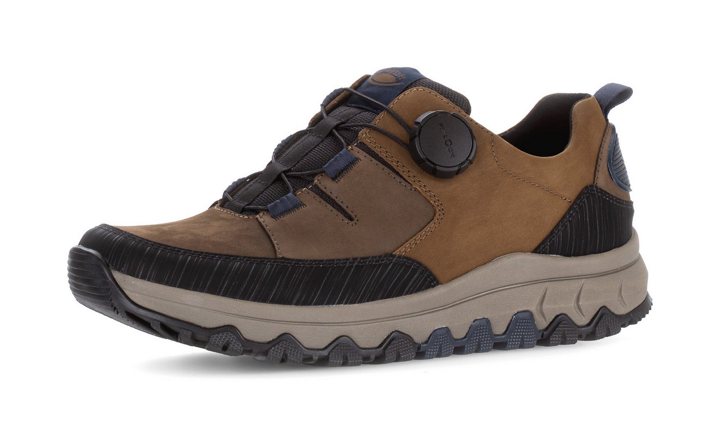Gabor Rollingsoft Sneaker, Komfortschuh, Halbschuh mit Drehverschluss, in Bequemweite G