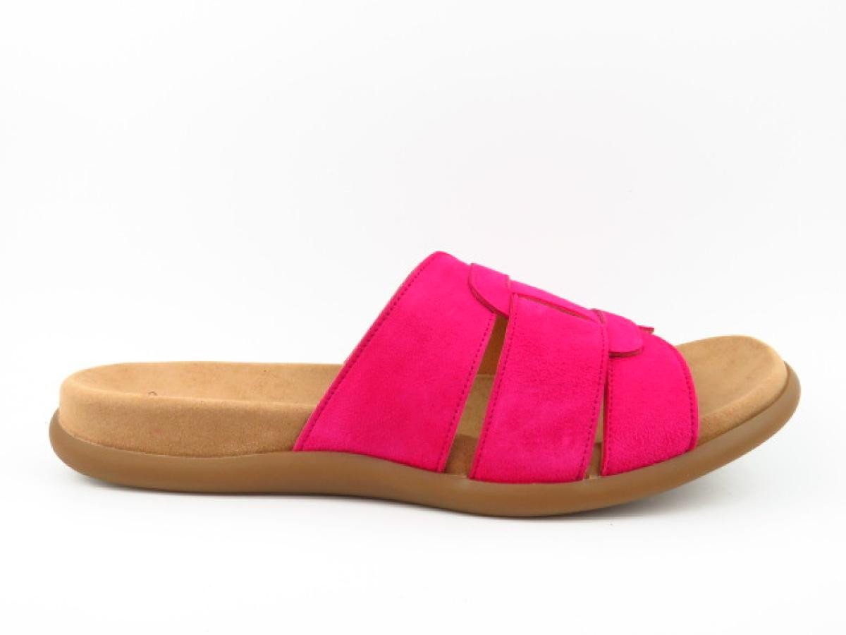 Gabor Samtchevreau pink Pantolette
