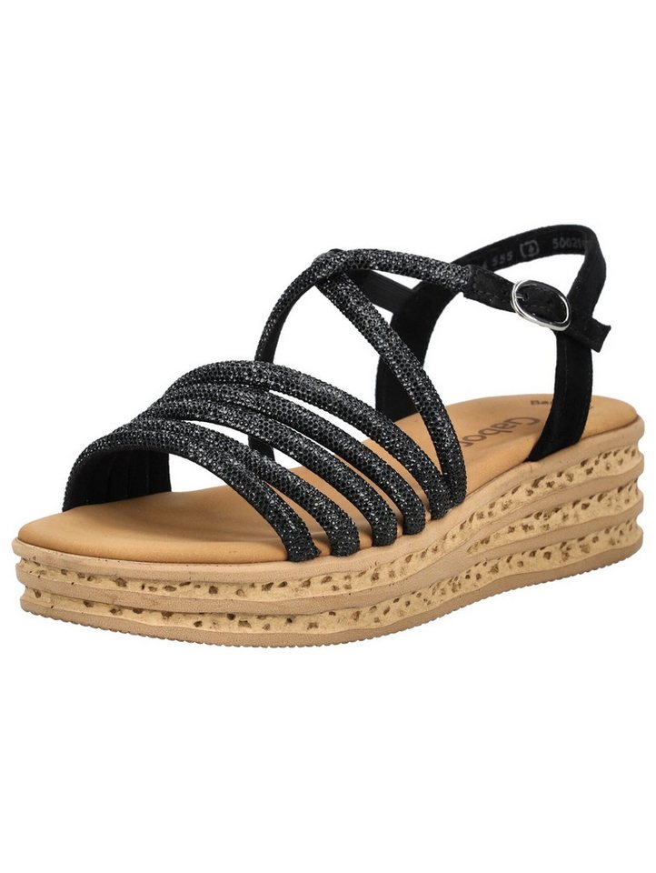 Gabor Sandalen Lederimitat Keilsandalette