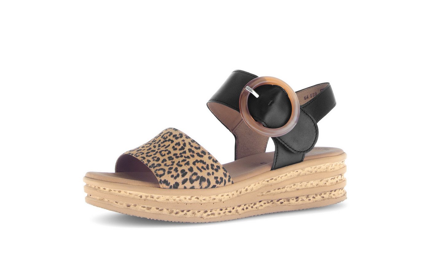Gabor Sandalette (beige/schwarz)