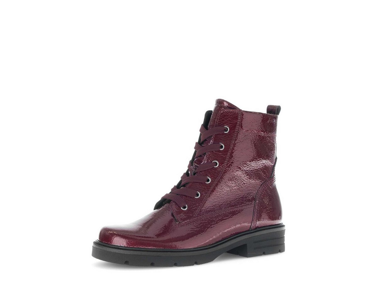 Gabor Schnürstiefelette Lackleder Schnürstiefelette (rot)