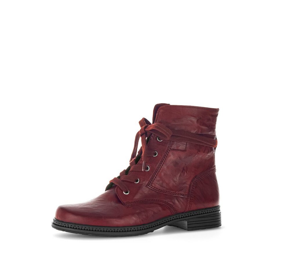 Gabor - Schnürstiefeletten - Rot Stiefel