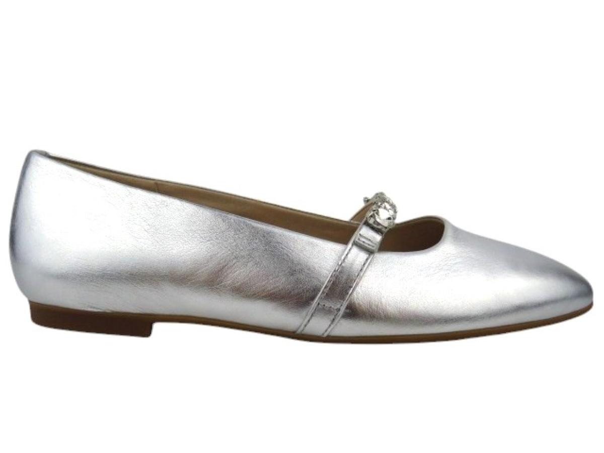 Gabor Shine Metallic Hochfrontpumps