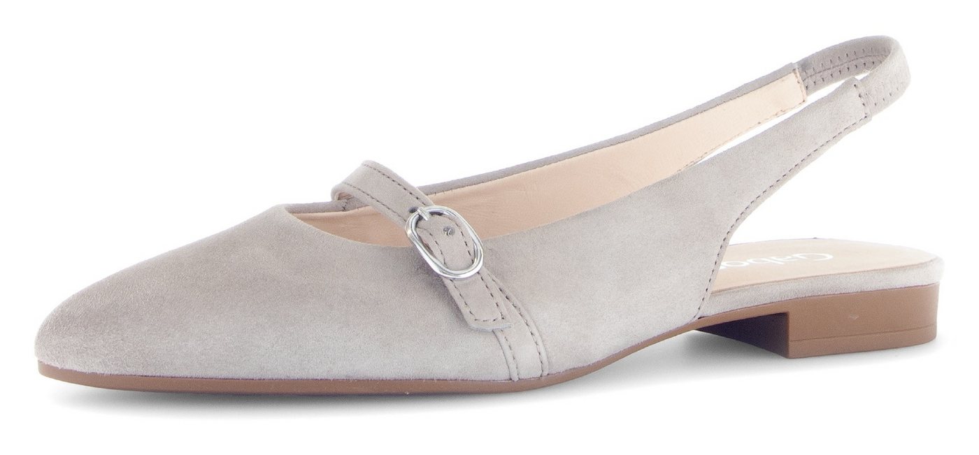 Gabor Slingpumps, Blockabsatz, Abendschuh, Businessschuh, elastisches Fersenriemchen