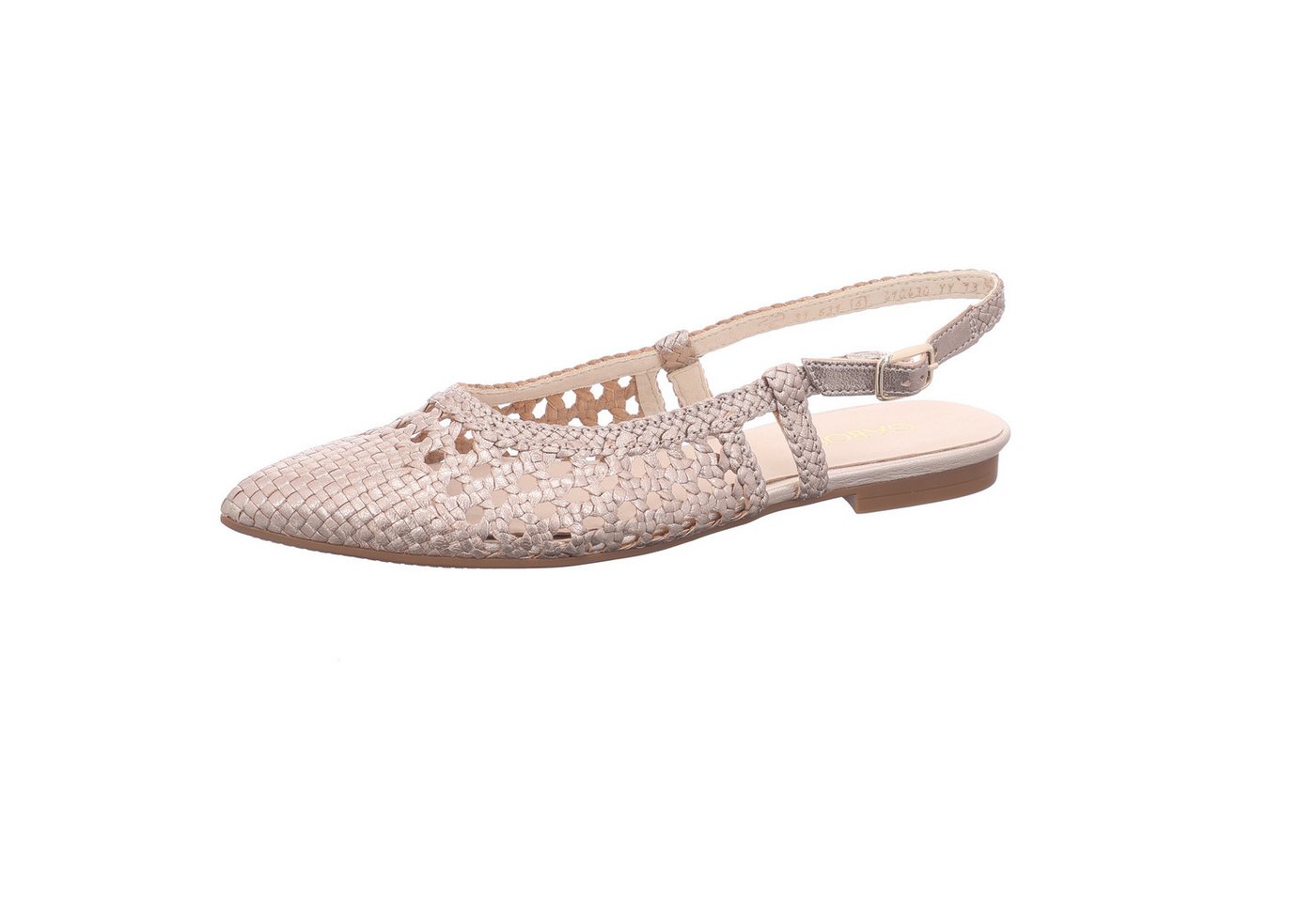 Gabor - SlingPumps flecht - puder gold Slingpumps
