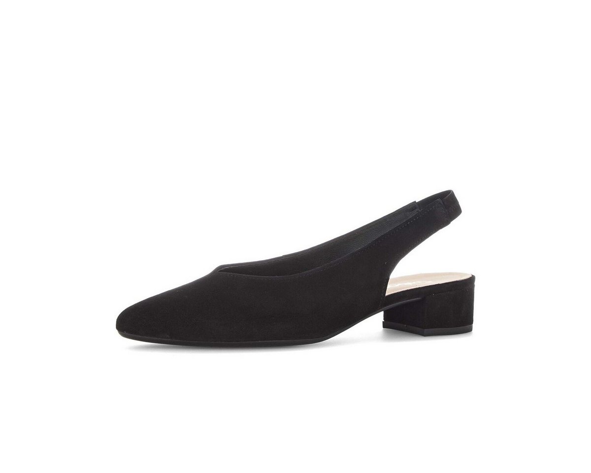 Gabor Slingpumps Rauleder Slingpumps (schwarz)