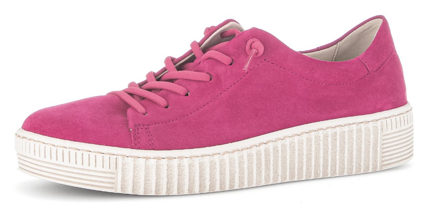 Gabor Slip-On Sneaker, Freizeitschuh, Halbschuh, Slipper mit Ziernähten