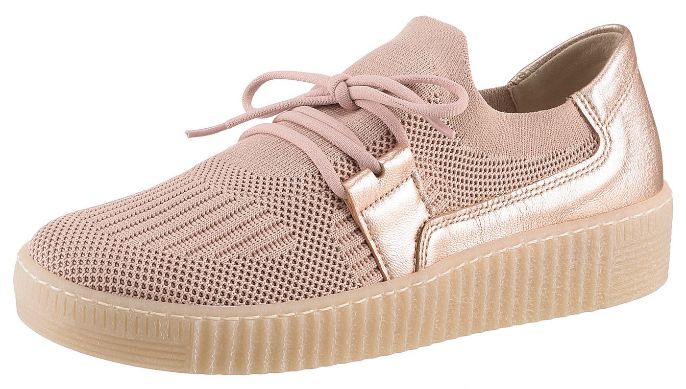 Gabor Slip-On Sneaker, Slipper, Schlupfschuh, Plateausneaker mit Best Fitting-Ausstattung (rosa)