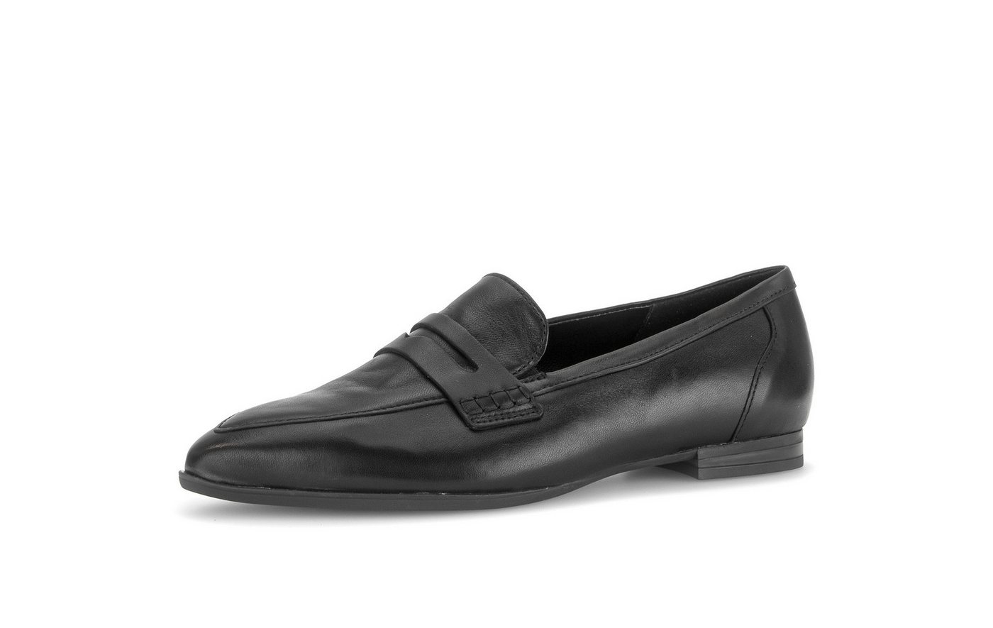 Gabor Slipper Blockabsatz, Schlüpfschuh mit modischem Zierriegel, Weite G (weit)