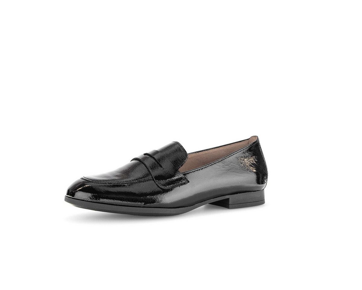 Gabor Slipper Lackleder Slipper (schwarz)