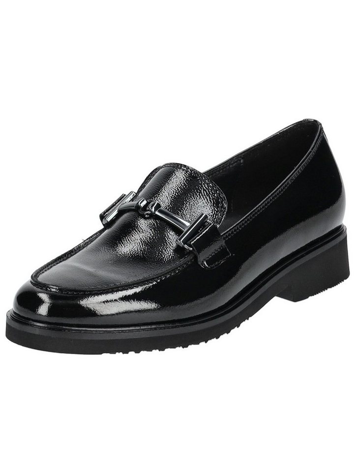 Gabor Slipper Leder Slipper (schwarz)