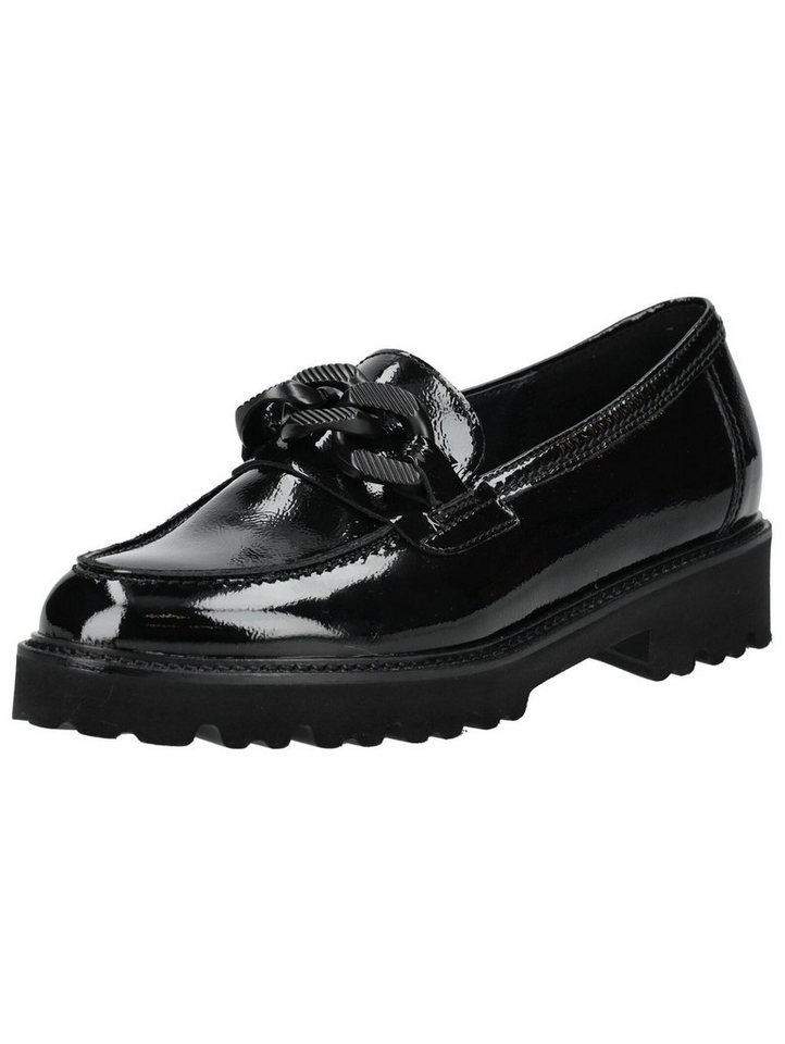 Gabor Slipper Leder Slipper (schwarz)