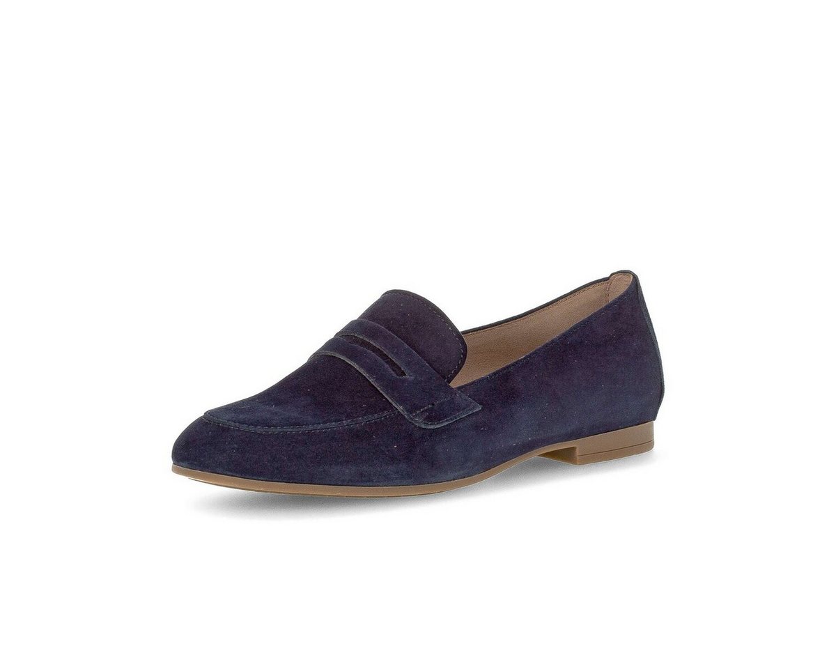 Gabor Slipper Rauleder Slipper (blau)