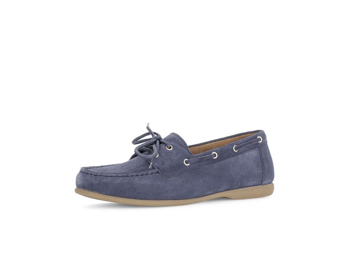 Gabor Slipper Rauleder Slipper (blau)