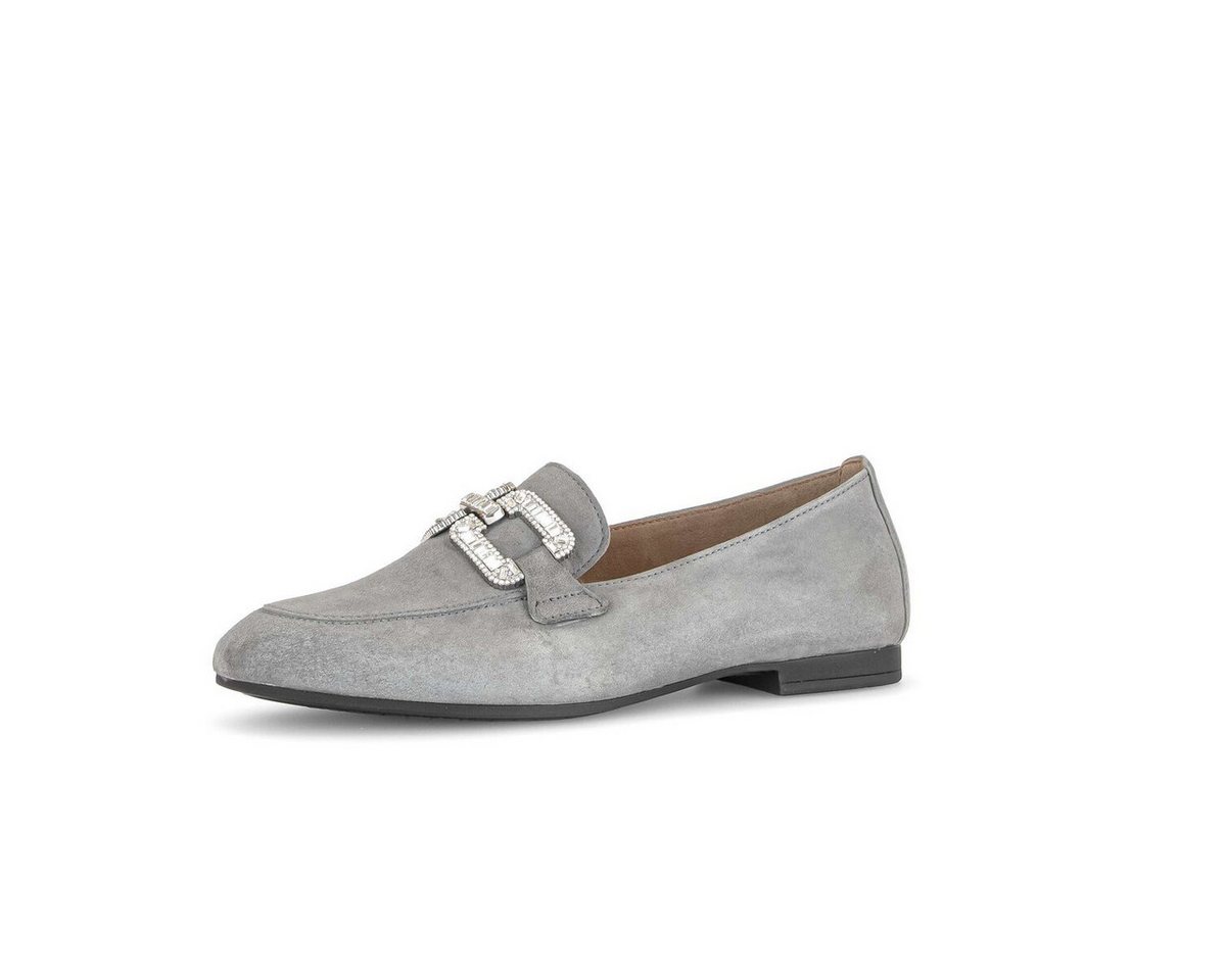 Gabor Slipper Rauleder Slipper (grau)