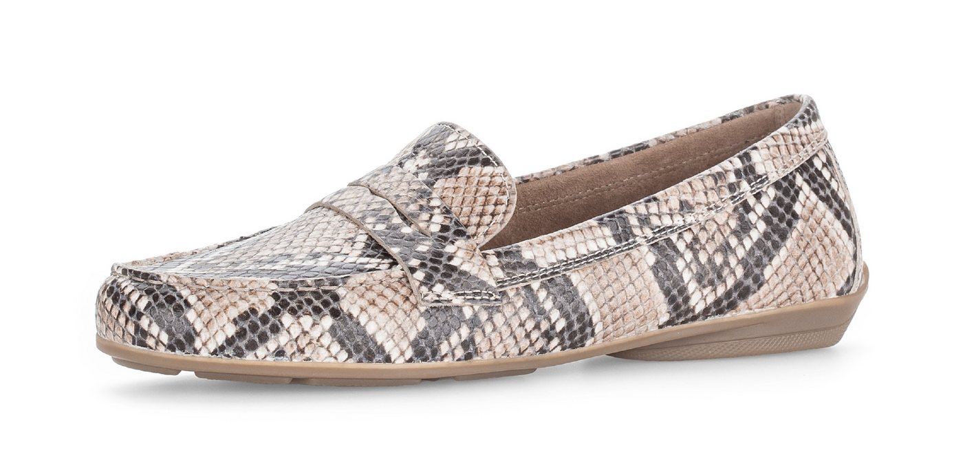 Gabor Slipper, Schlupfschuh, Frühlingsschuh, Businessschuh mit Zierriegel