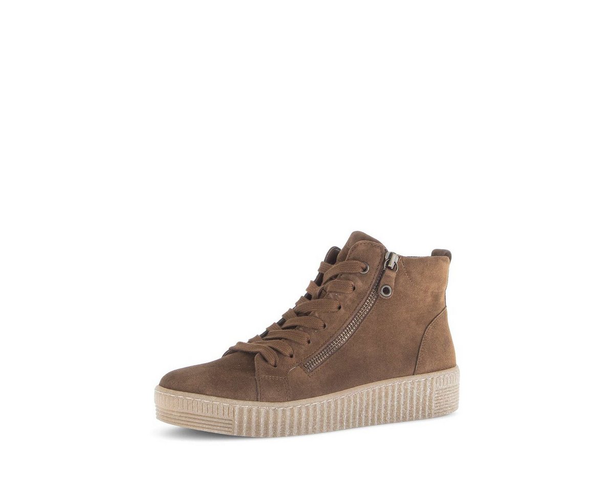 Gabor Sneaker high Rauleder Sneaker (braun)