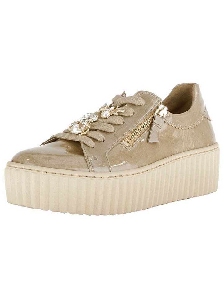 Gabor Sneaker Leder Plateausneaker