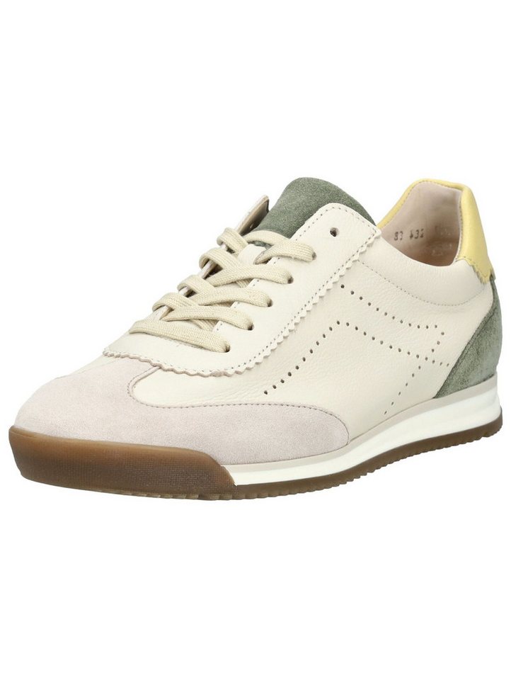 Gabor Sneaker Leder Sneaker (beige/grün)