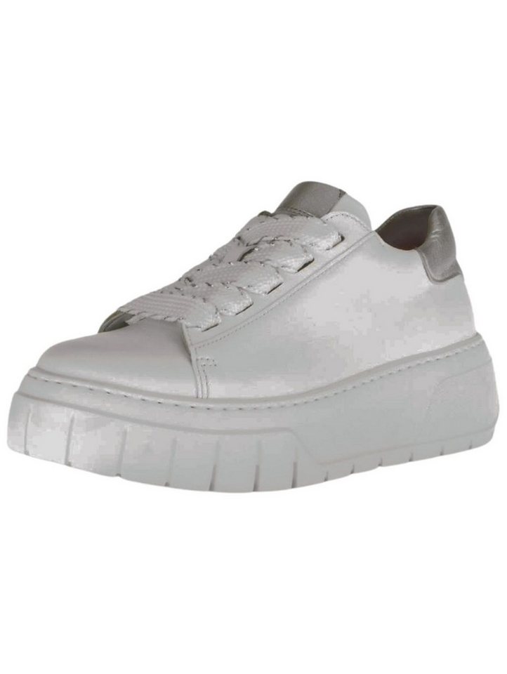 Gabor Sneaker Leder Sneaker (silber/weiß)