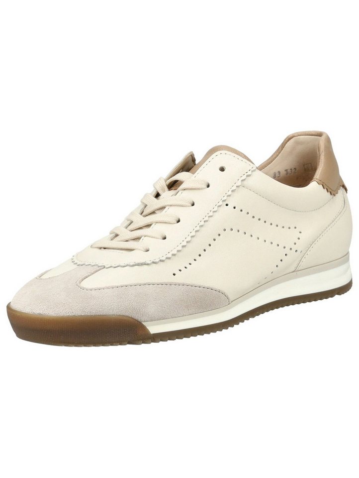 Gabor Sneaker Leder Sneaker (weiß/beige)