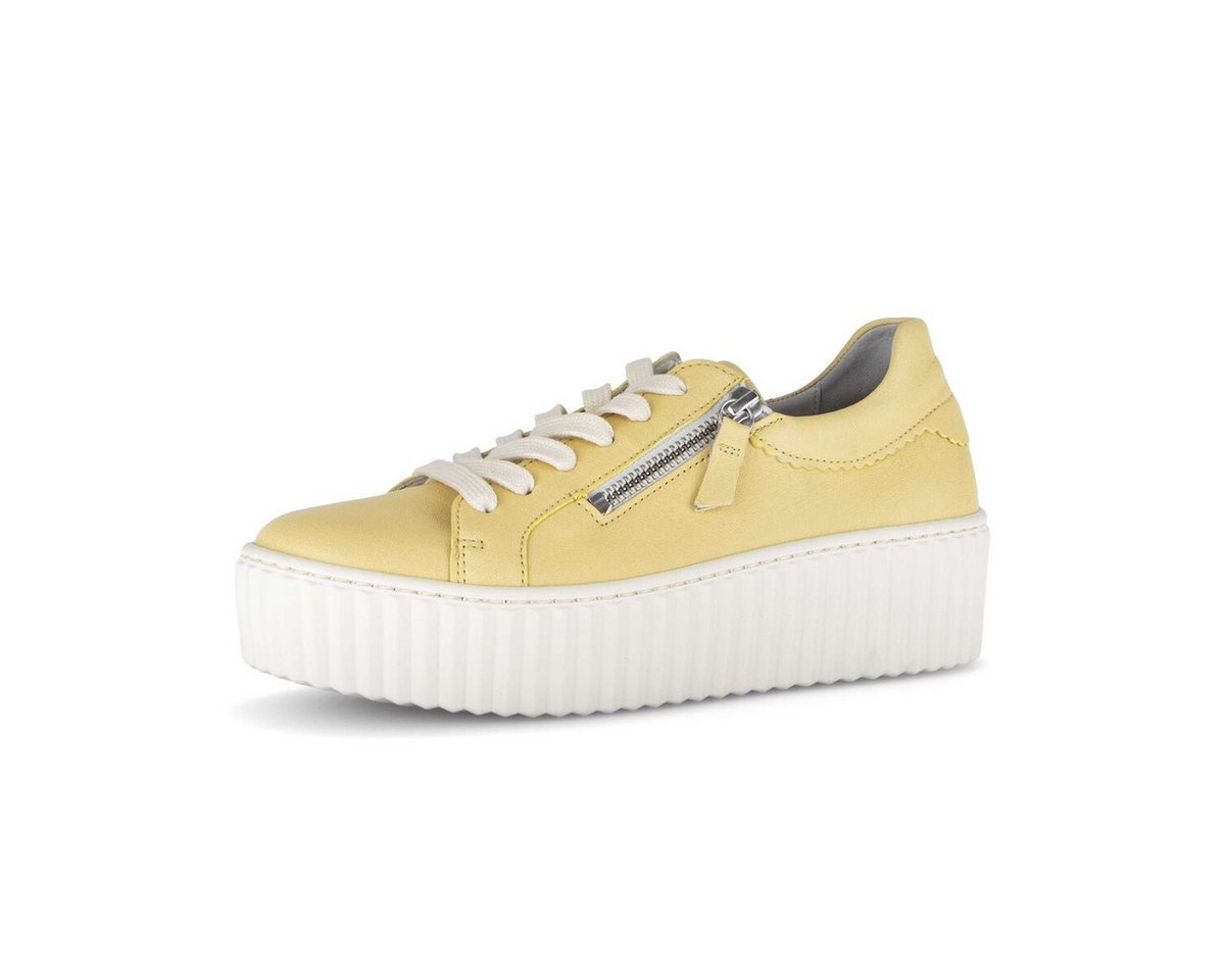 Gabor Sneaker low Glattleder Sneaker (gelb)