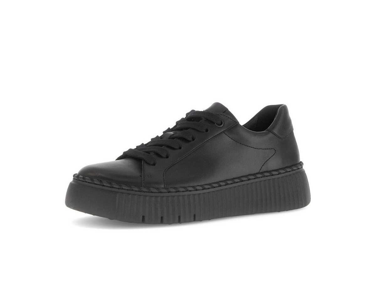 Gabor Sneaker low Glattleder Sneaker (schwarz)