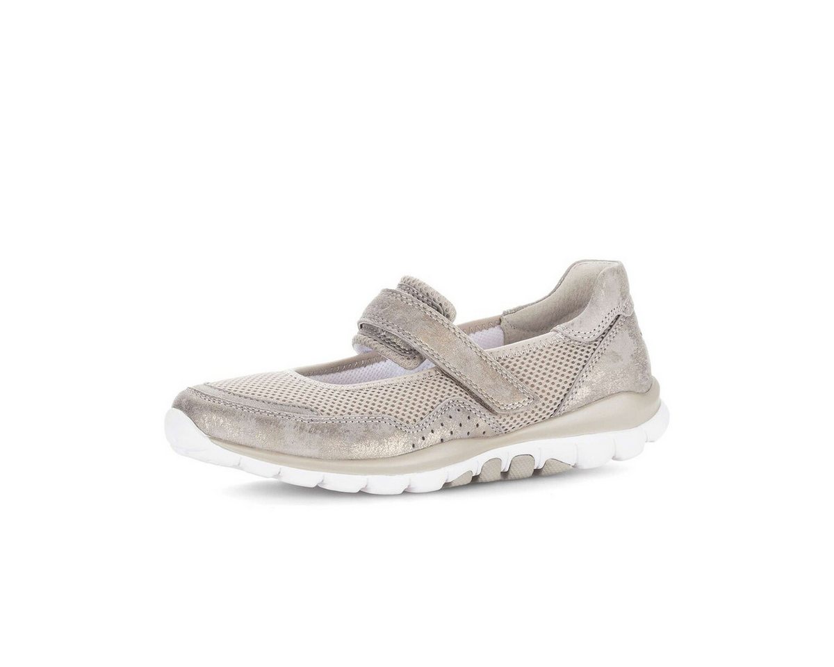 Gabor Sneaker low Materialmix Leder/Lederimitat Sneaker (beige)