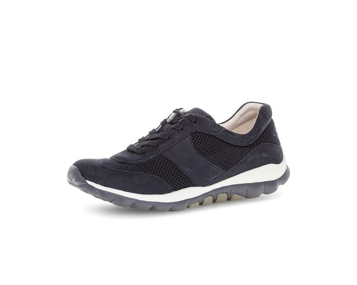 Gabor Sneaker low Materialmix Leder/Lederimitat Sneaker (blau)