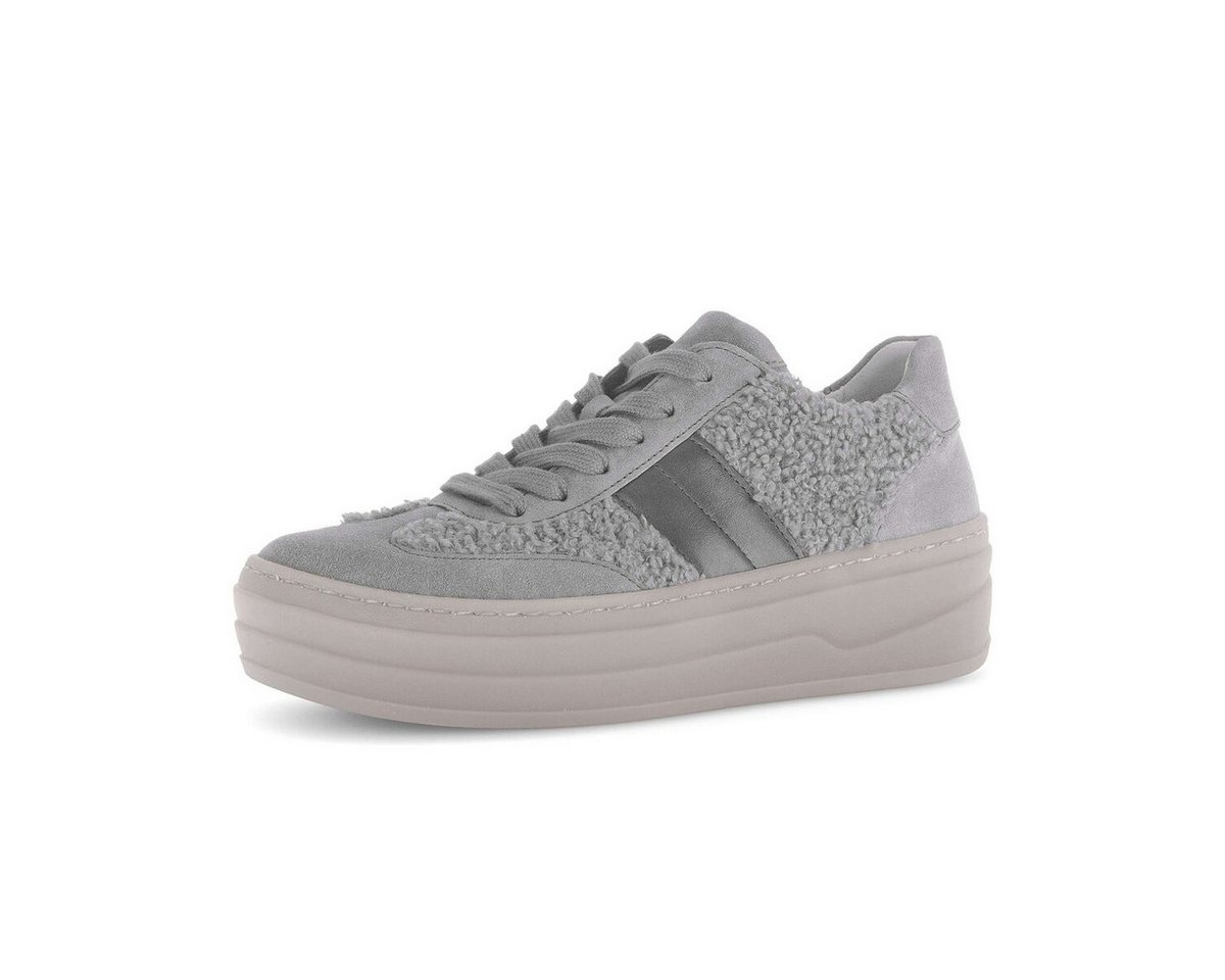 Gabor Sneaker low Materialmix Leder/Lederimitat Sneaker (grau)