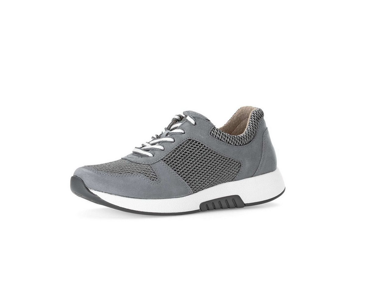 Gabor Sneaker low Materialmix Leder/Lederimitat Sneaker (grau)