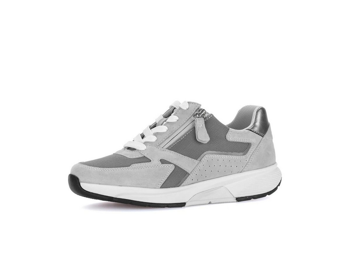 Gabor Sneaker low Materialmix Leder/Lederimitat Sneaker (grau)
