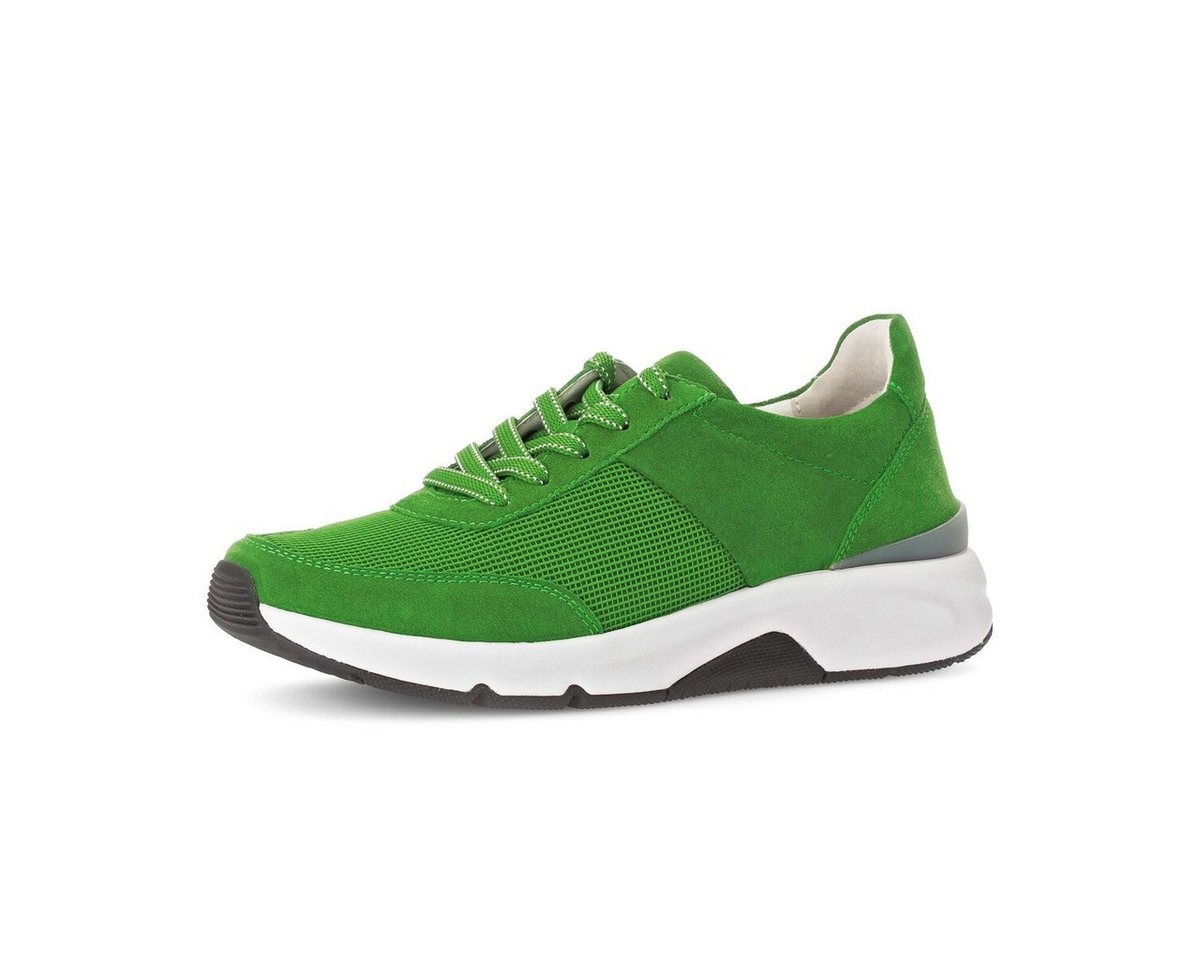 Gabor Sneaker low Materialmix Leder/Lederimitat Sneaker (grün)