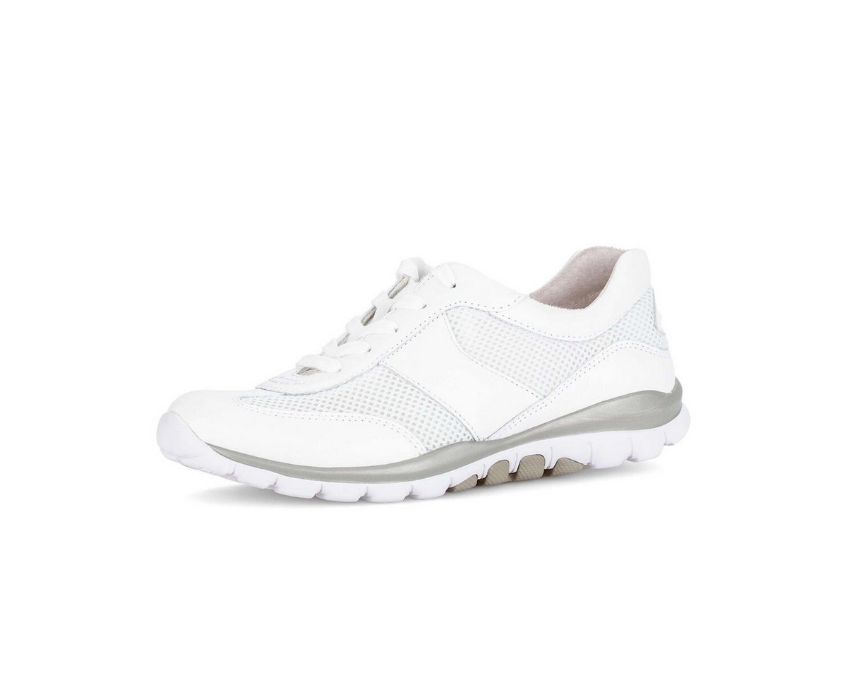 Gabor Sneaker low Materialmix Leder/Lederimitat Sneaker (weiß)