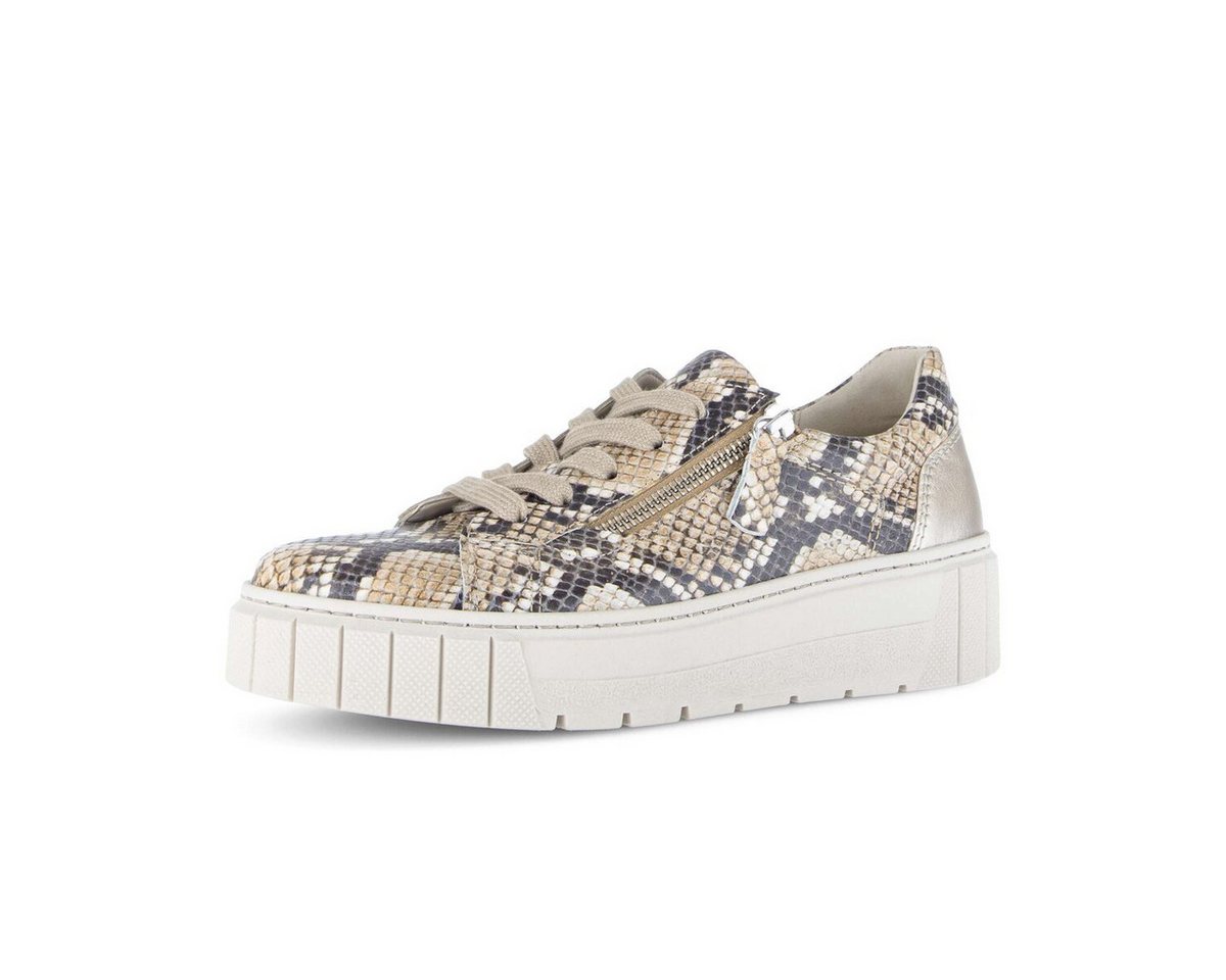 Gabor Sneaker low Materialmix Leder Sneaker