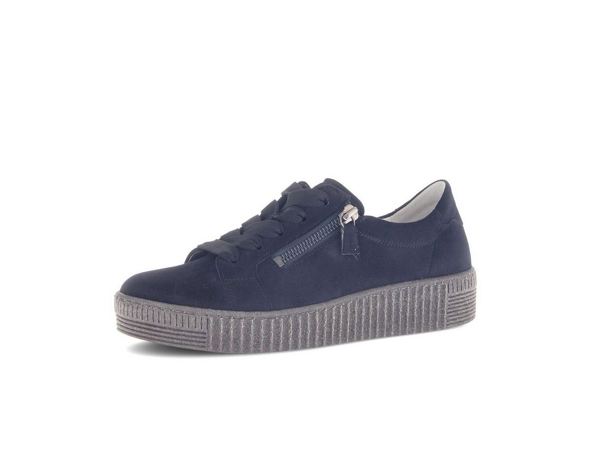 Gabor Sneaker low Rauleder Sneaker (blau)