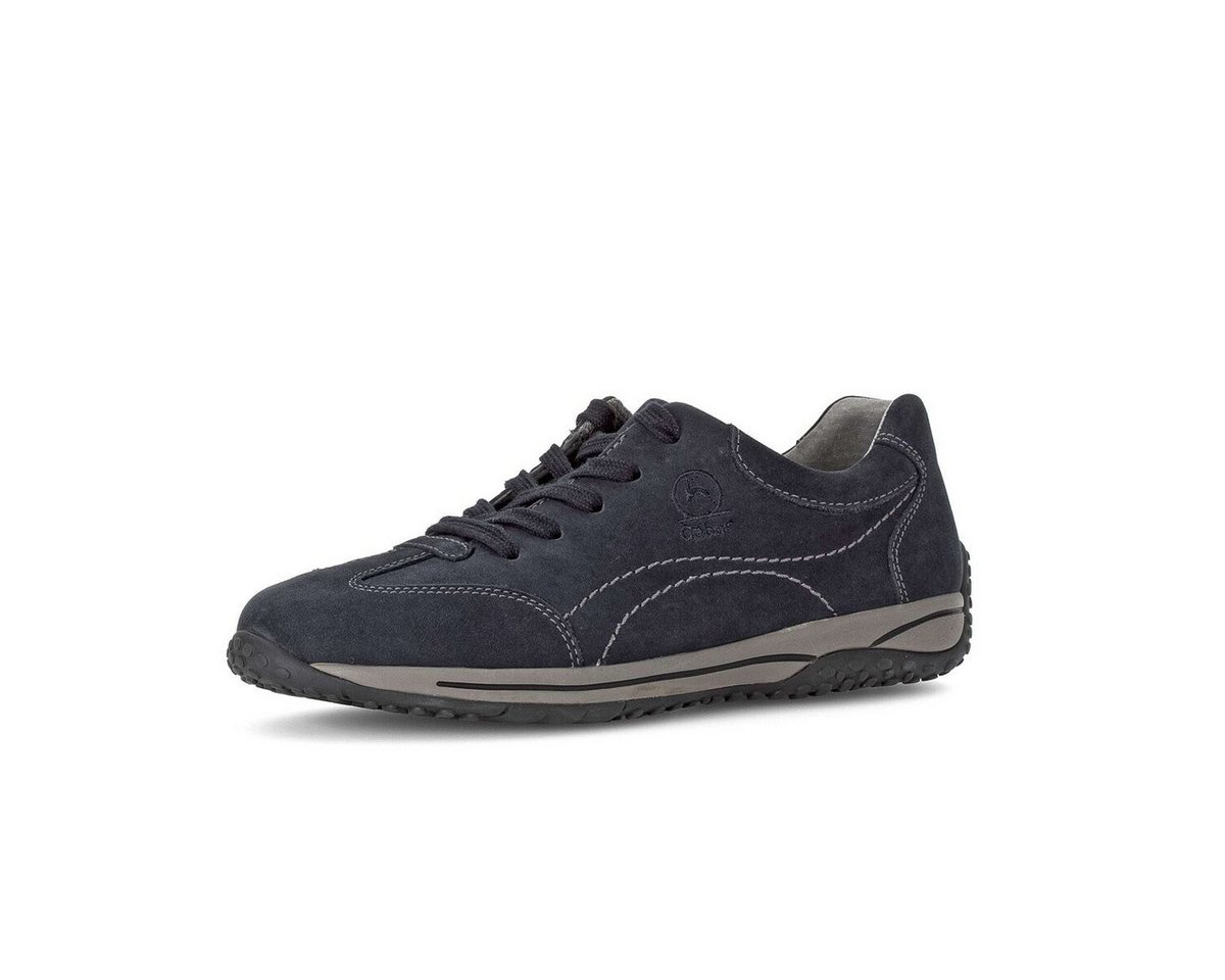 Gabor Sneaker low Rauleder Sneaker (blau)