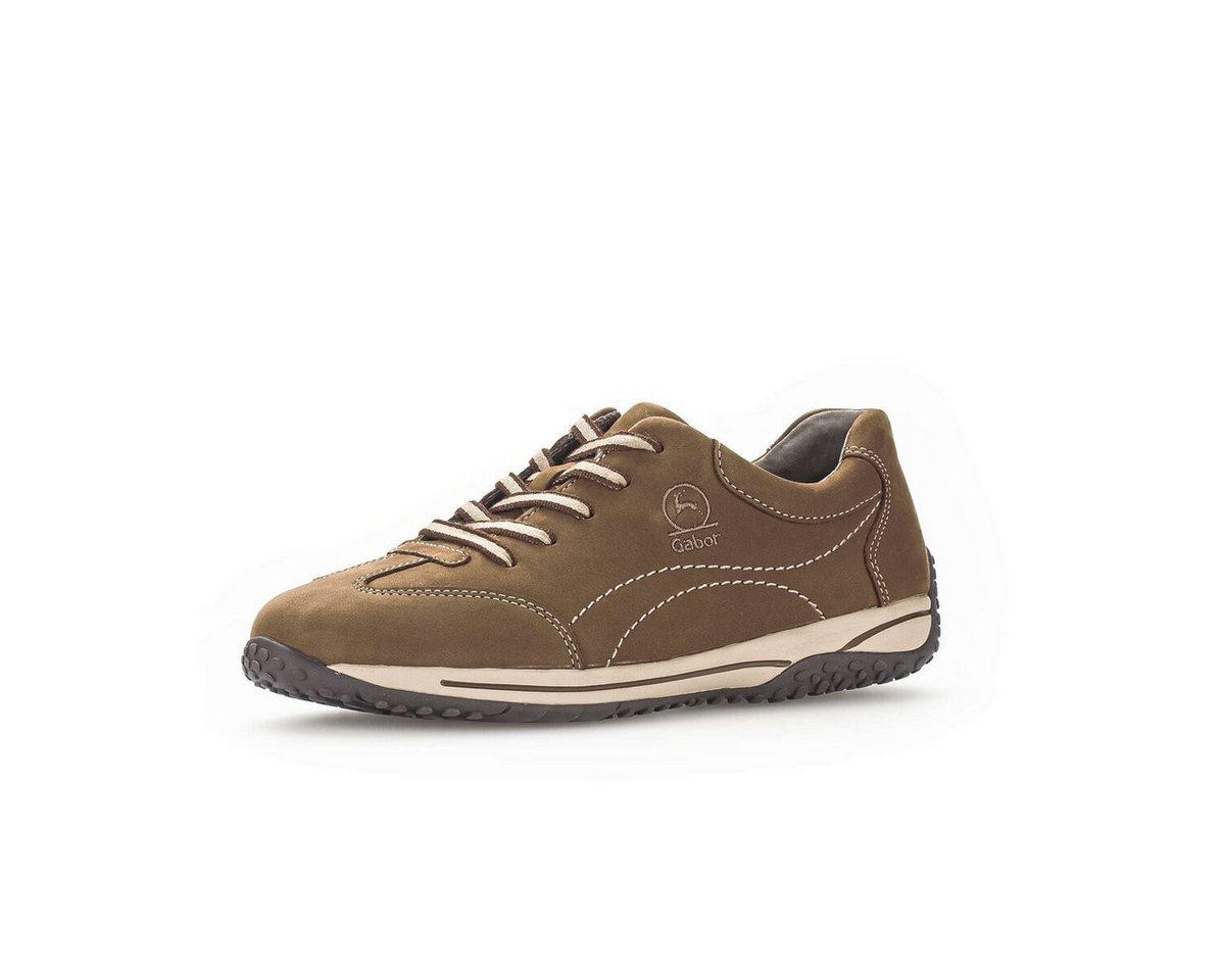 Gabor Sneaker low Rauleder Sneaker (braun)