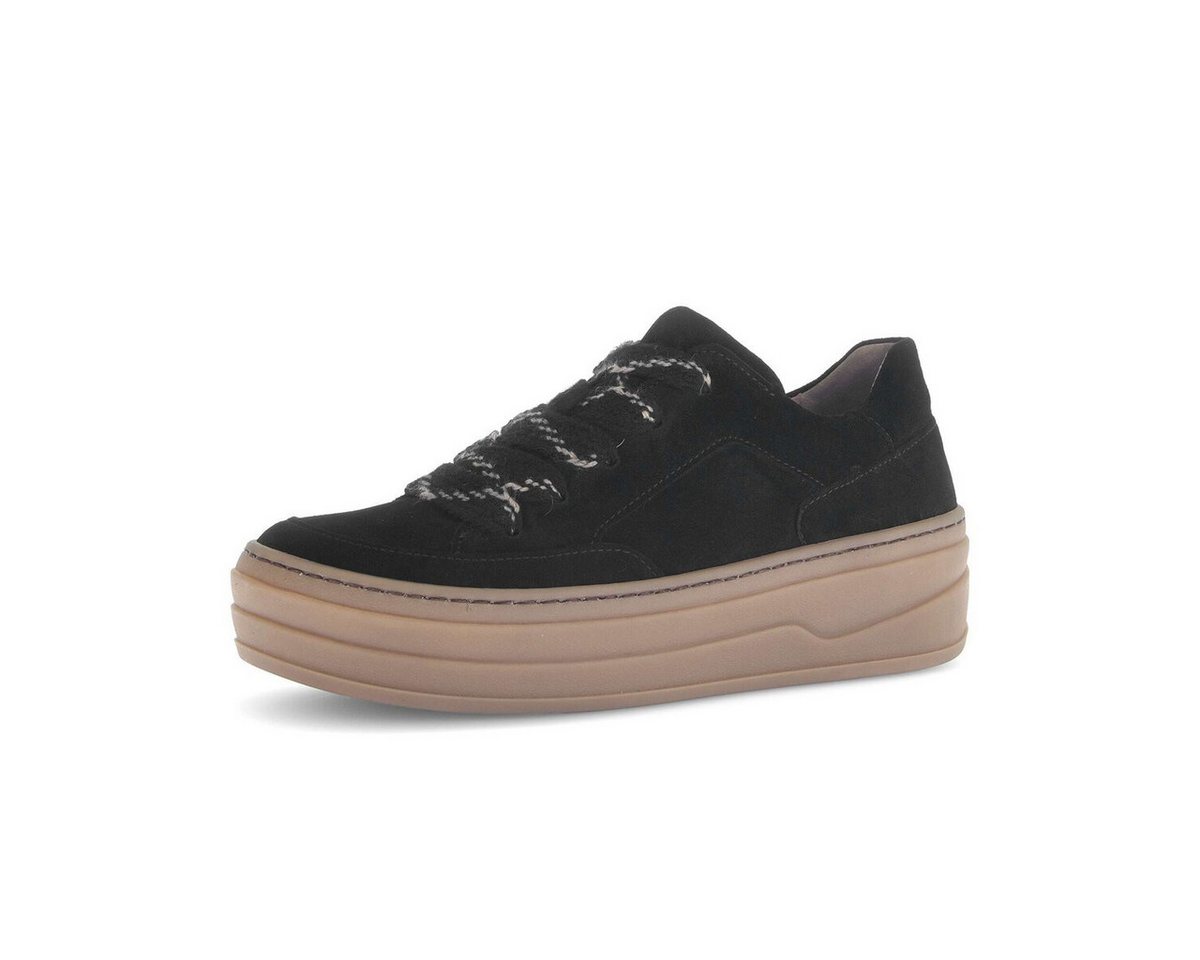Gabor Sneaker low Rauleder Sneaker (schwarz)