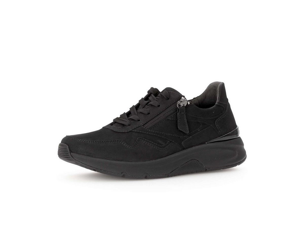 Gabor Sneaker low Rauleder Sneaker (schwarz)