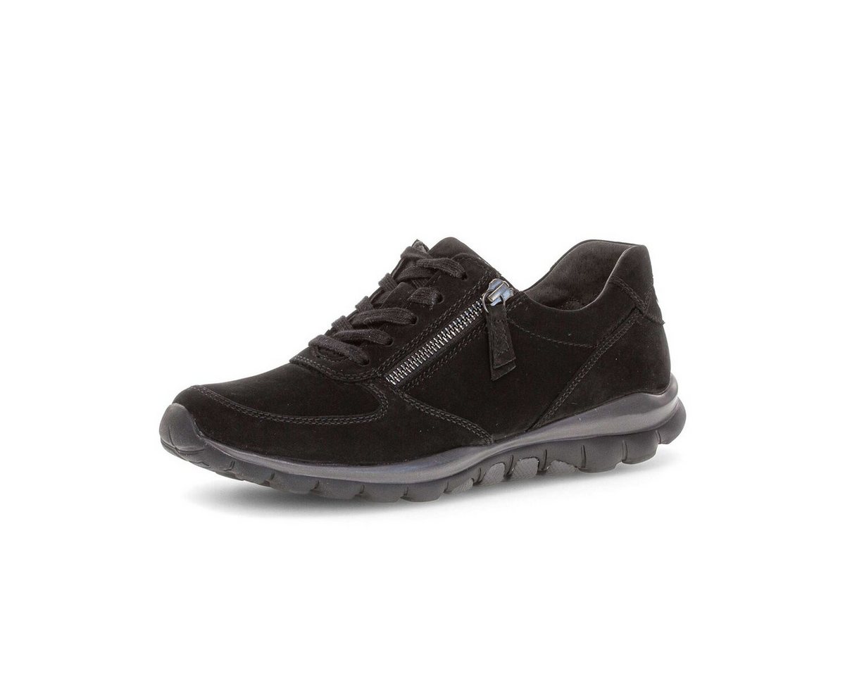 Gabor Sneaker low Rauleder Sneaker (schwarz)